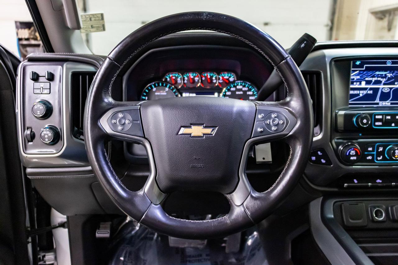 2016 Chevrolet Silverado 2500HD 4x4 Crew Cab LTZ Diesel Leather Roof Nav Red Deer AB