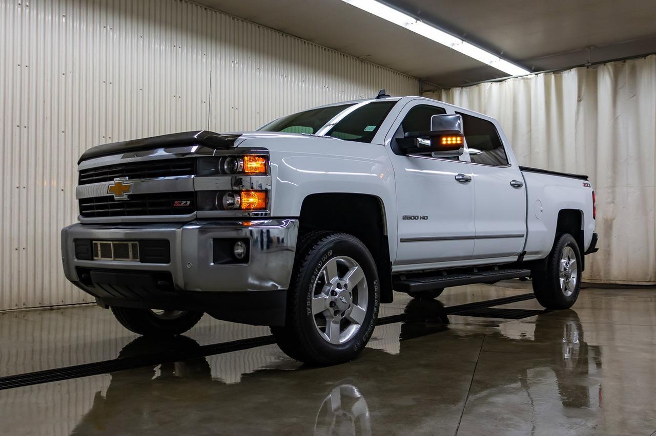 2016 Chevrolet Silverado 2500HD 4x4 Crew Cab LTZ Z71 Diesel Leather Roof BCam Red Deer AB
