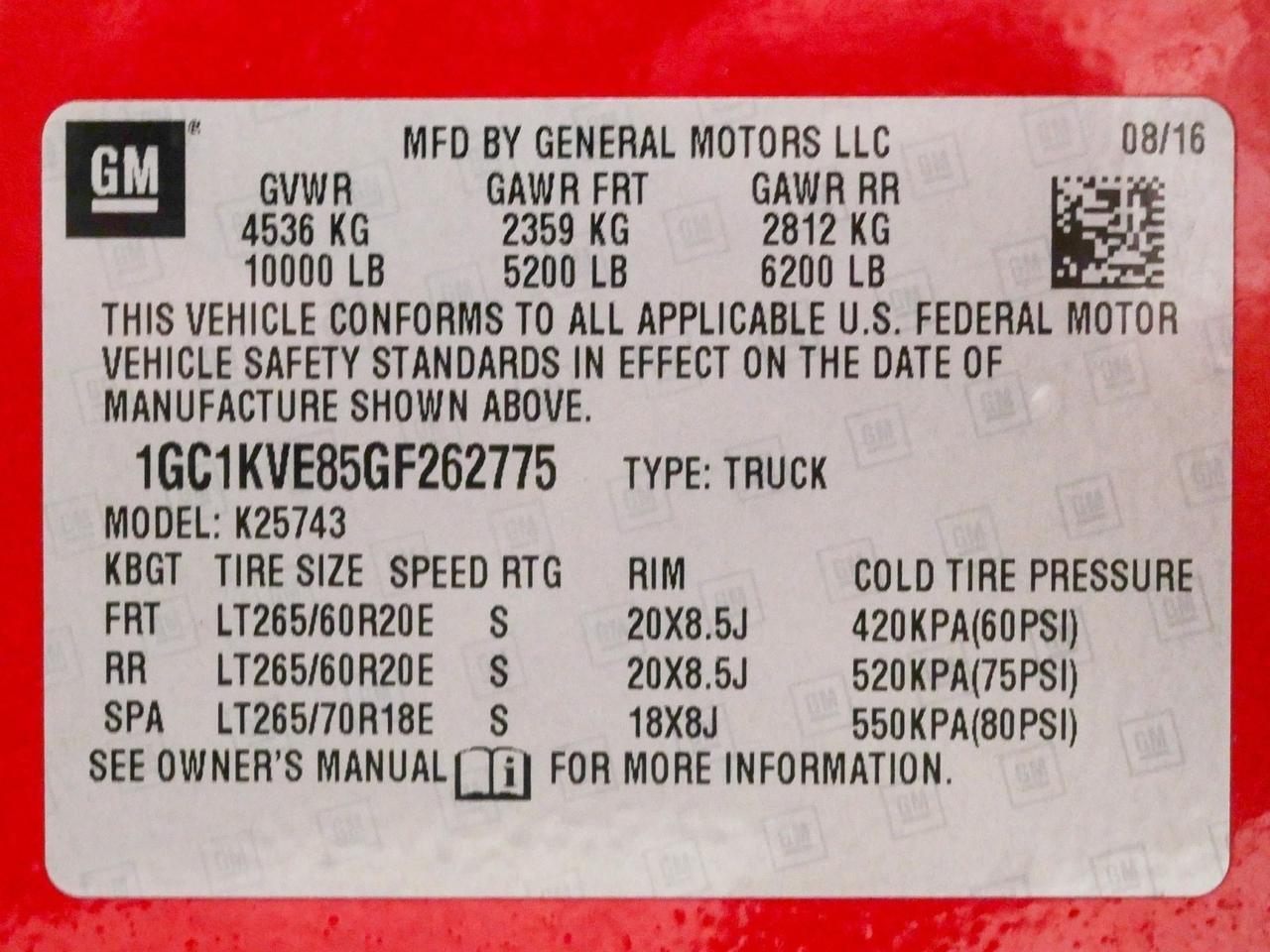 2016 Chevrolet Silverado 2500HD LT 6.6L Duramax 4x4 Mansfield TX