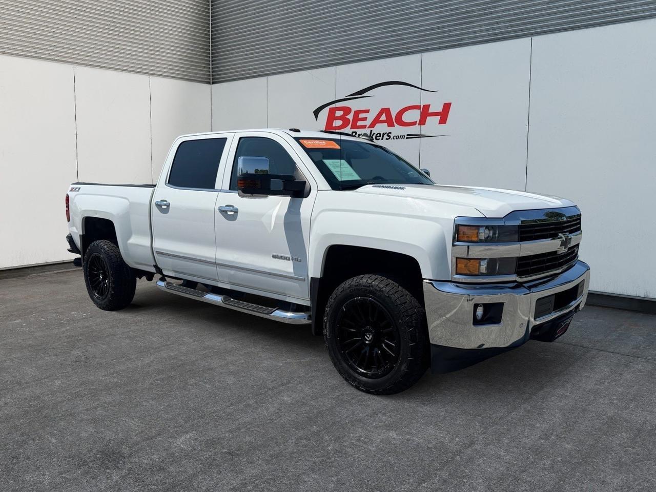 2016 Chevrolet Silverado 2500HD LTZ, 4X4, BLACK FUEL WHEELS, MEMORY DRIVER SEAT, HEATED & COOLED SEATS, BOSE SPEAEKRS, REMOTE START, RUNNING BOARDS, CLEAN CARFAX 1-OWNER VEHICLE, CLEAN TRUCKS LIKE THIS ARE HARD TO FIND- DONT MISS THIS DEAL!!! Norfolk VA