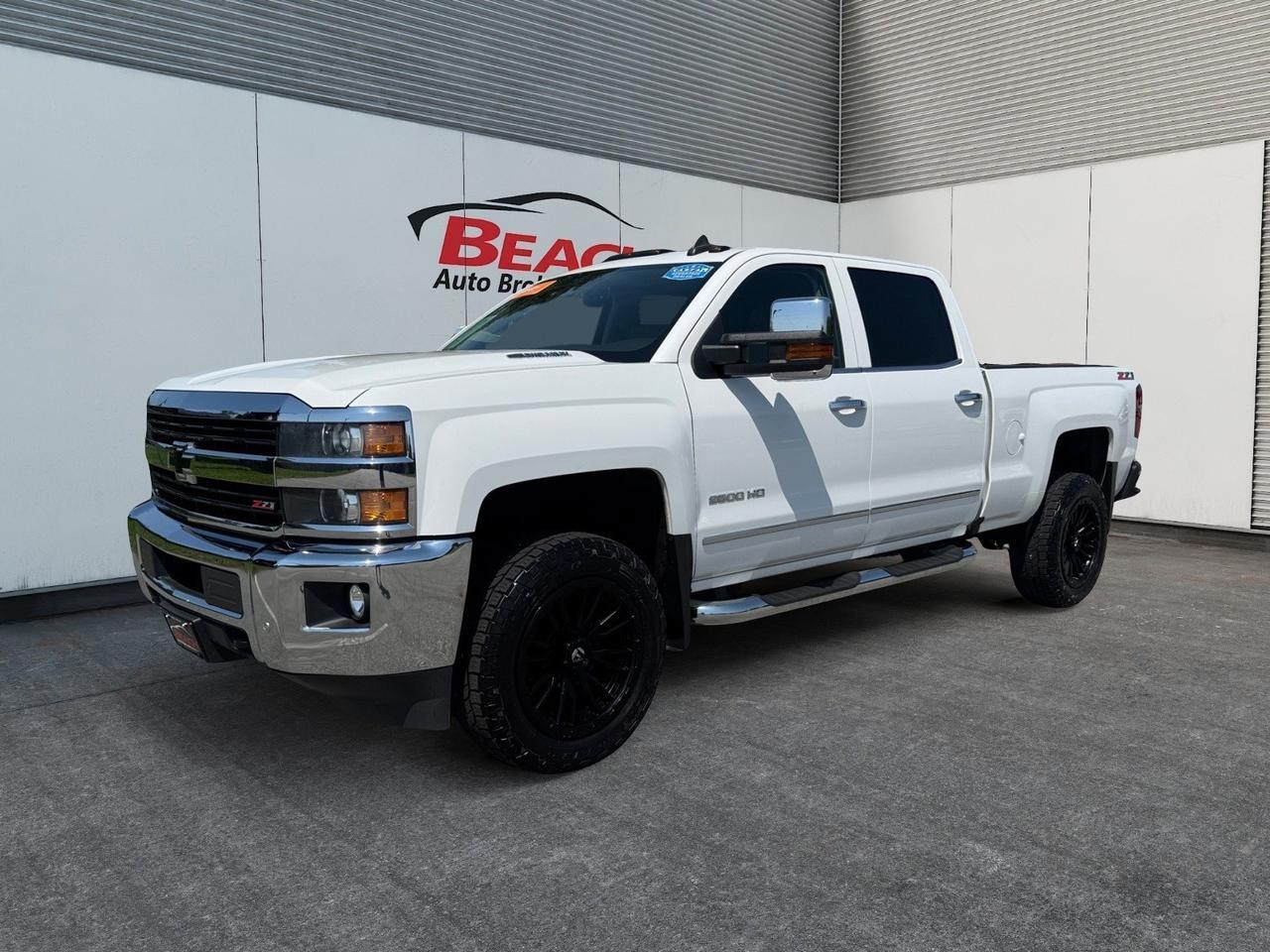 2016 Chevrolet Silverado 2500HD LTZ, 4X4, BLACK FUEL WHEELS, MEMORY DRIVER SEAT, HEATED & COOLED SEATS, BOSE SPEAEKRS, REMOTE START, RUNNING BOARDS, CLEAN CARFAX 1-OWNER VEHICLE, CLEAN TRUCKS LIKE THIS ARE HARD TO FIND- DONT MISS THIS DEAL!!! Norfolk VA
