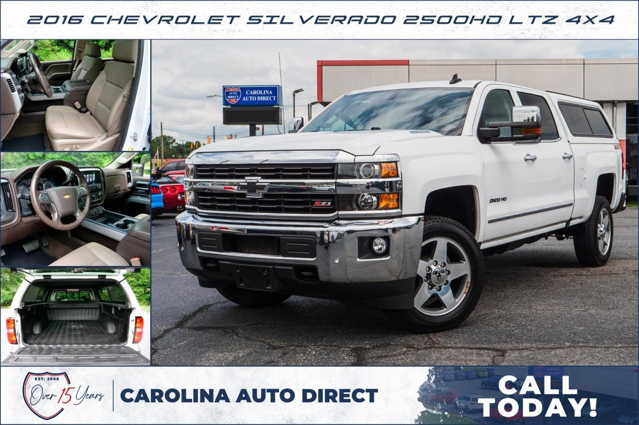 2016 Chevrolet Silverado 2500HD LTZ 4x4 / Z71 / Duramax V8 Turbo Diesel / Sunroof! Lincolnton NC