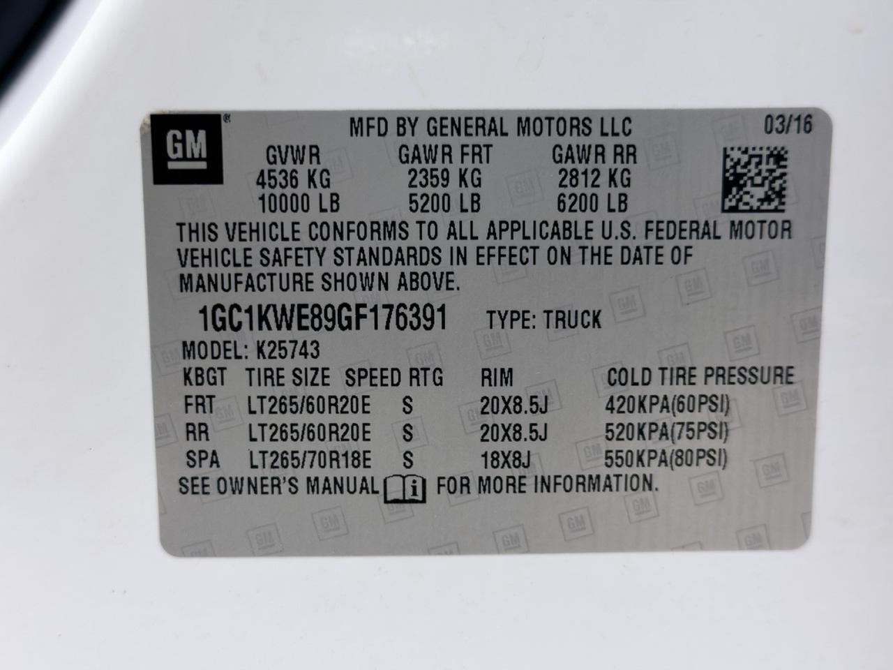 2016 Chevrolet Silverado 2500HD LTZ 6.6L Duramax Diesel 4x4 Mansfield TX