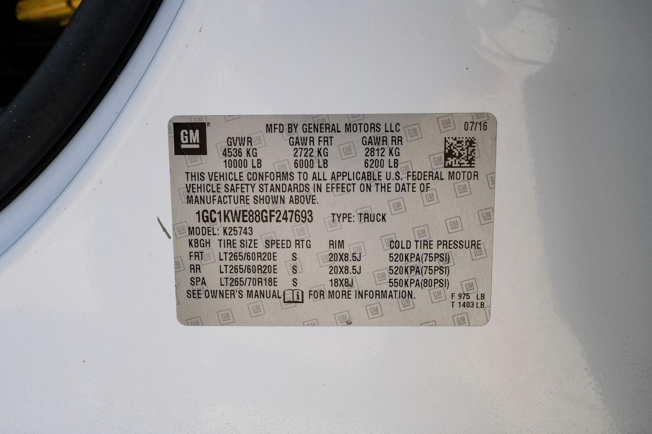 2016 Chevrolet Silverado 2500HD LTZ Richardson TX