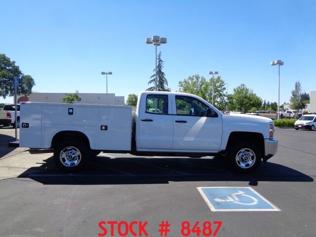 2016 Chevrolet Silverado 2500HD Utility ~ Double Cab ~ Only 25K Miles! Rocklin CA