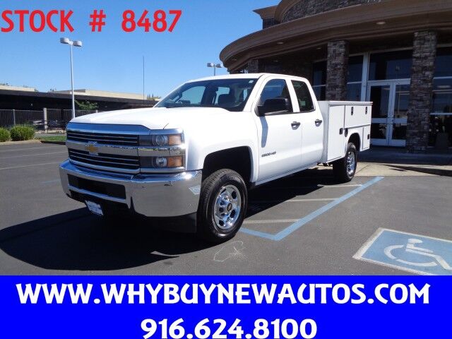 2016 Chevrolet Silverado 2500HD Utility ~ Double Cab ~ Only 25K Miles!