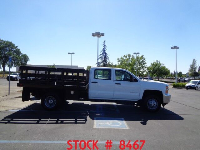 2016 Chevrolet Silverado 3500HD ~ 4x4 ~ Diesel ~ Crew Cab ~ 9ft Stake Bed ~ Dually ~ Only 52K Miles! Rocklin CA