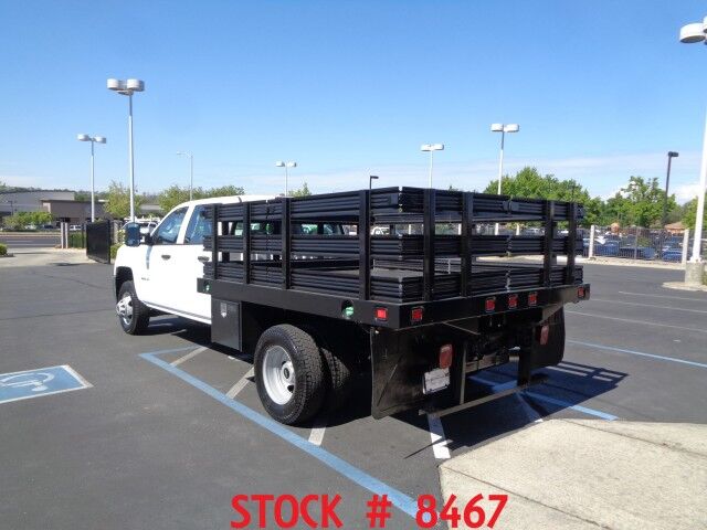 2016 Chevrolet Silverado 3500HD ~ 4x4 ~ Diesel ~ Crew Cab ~ 9ft Stake Bed ~ Dually ~ Only 52K Miles!