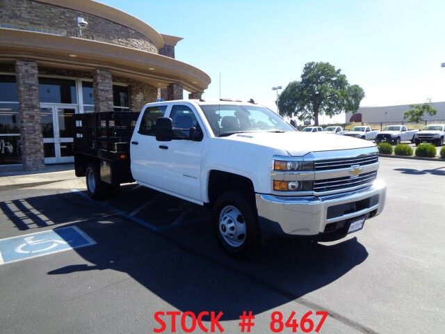 2016 Chevrolet Silverado 3500HD ~ 4x4 ~ Diesel ~ Crew Cab ~ 9ft Stake Bed ~ Dually ~ Only 52K Miles! Rocklin CA