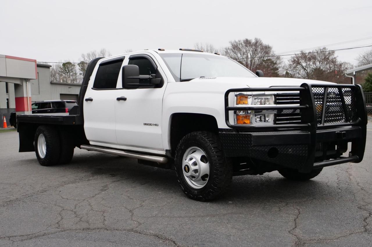 2016 Chevrolet Silverado 3500HD 4X4 / DRW / 9ft Flat Bed / Duramax Diesel! Lincolnton NC