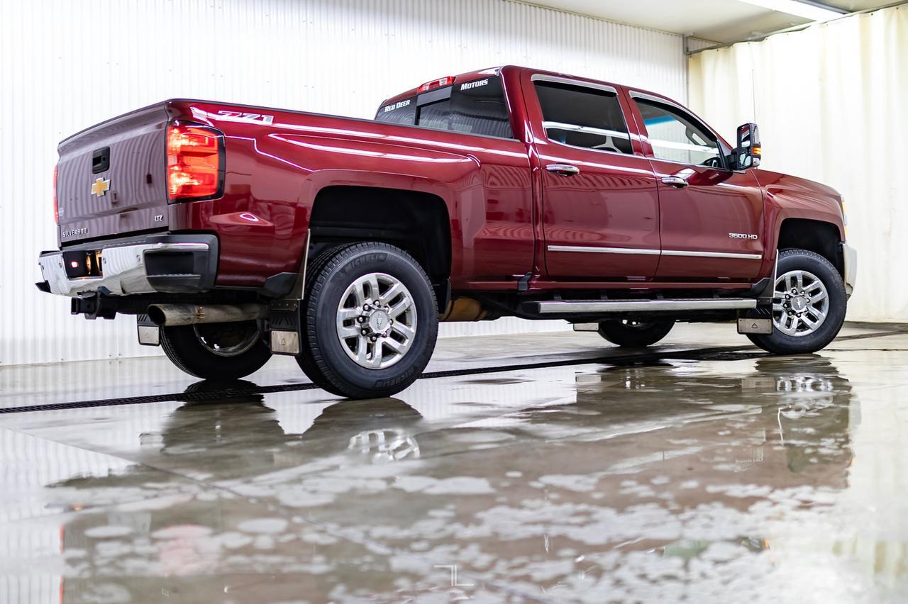2016 Chevrolet Silverado 3500HD 4x4 Crew Cab LTZ Leather BCam Red Deer AB