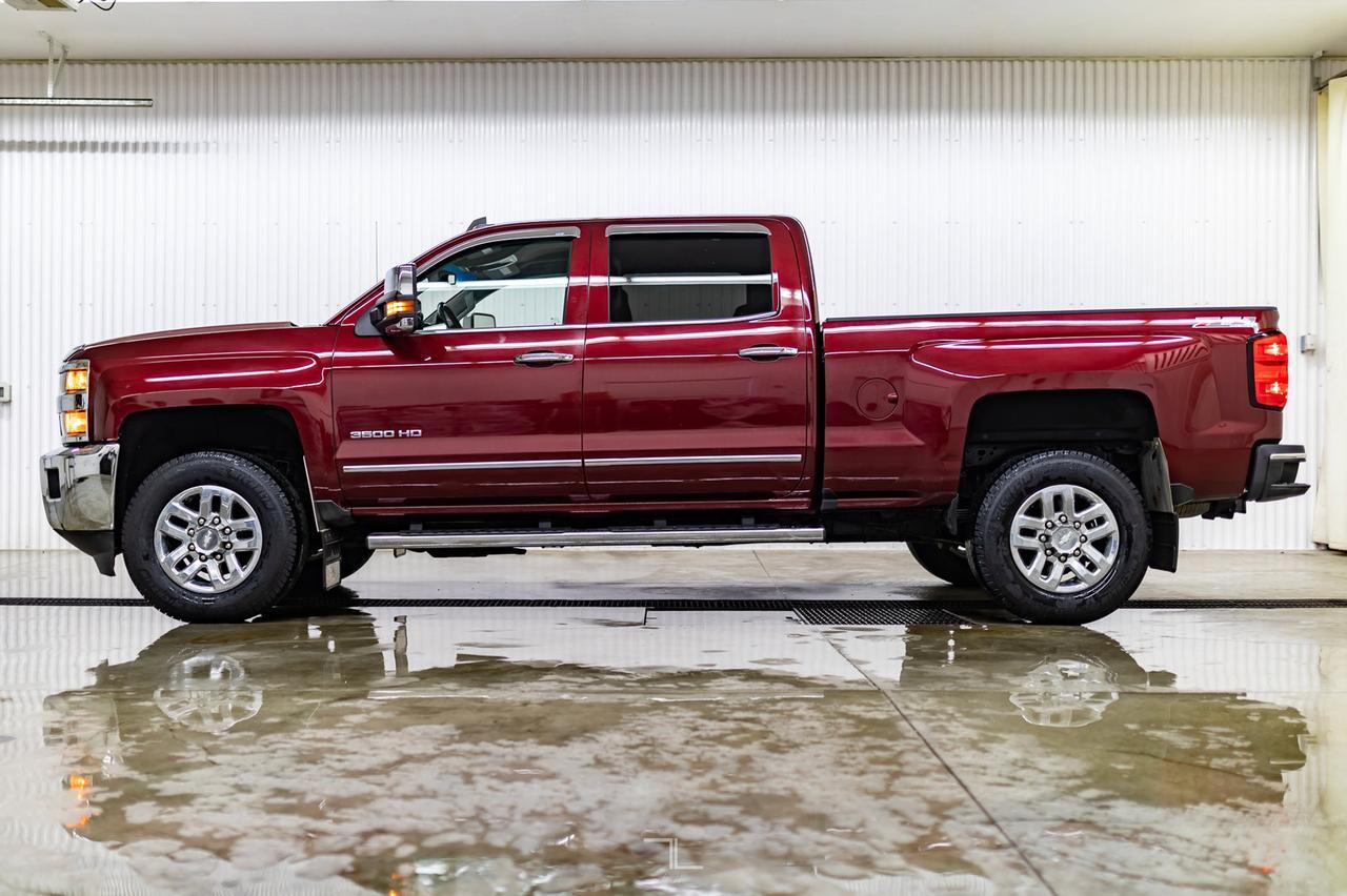 2016 Chevrolet Silverado 3500HD 4x4 Crew Cab LTZ Leather BCam Red Deer AB