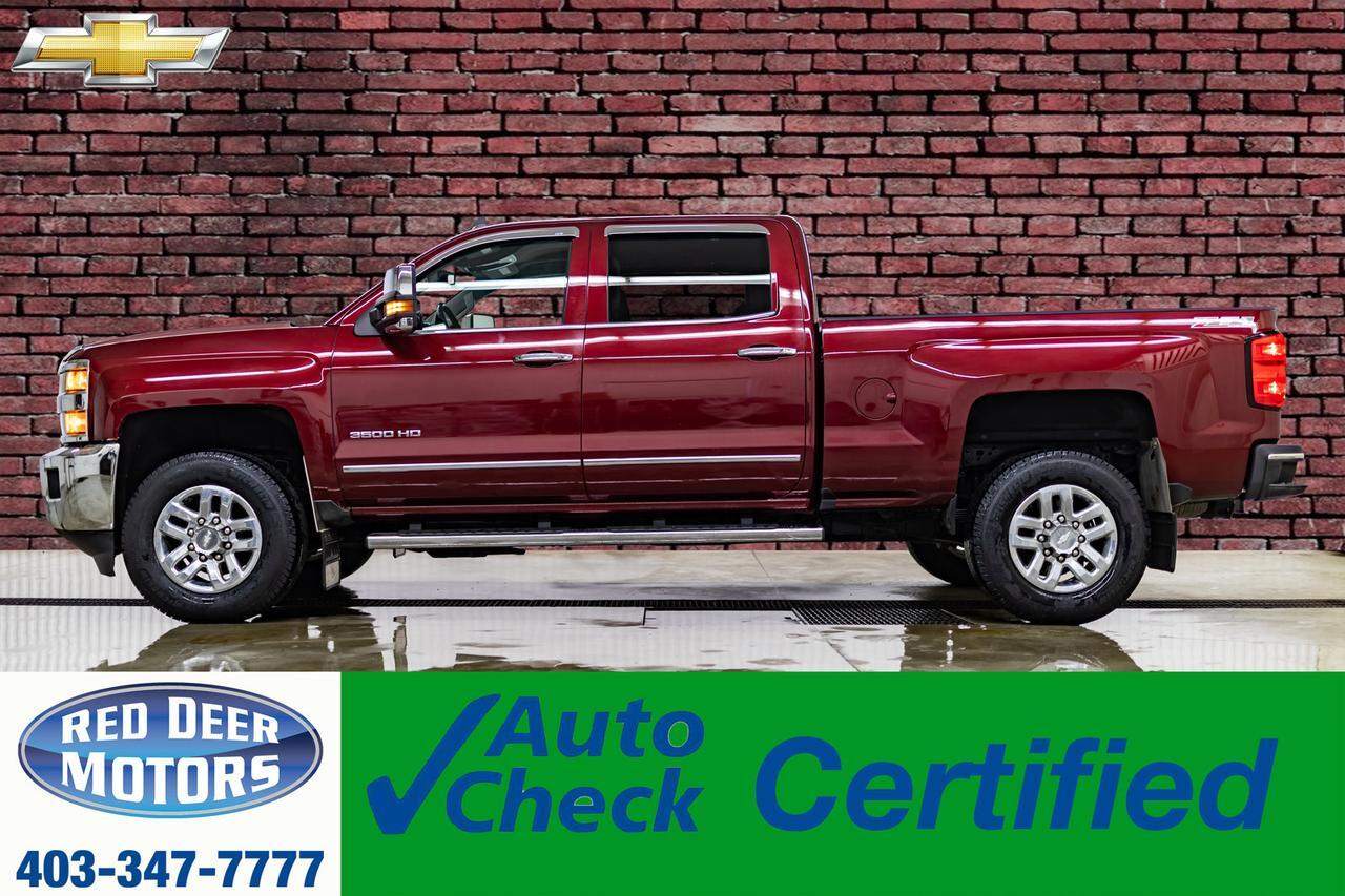 2016 Chevrolet Silverado 3500HD 4x4 Crew Cab LTZ Leather BCam