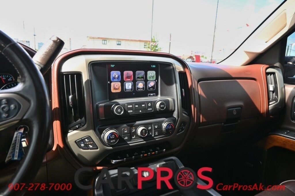 2016 Chevrolet Silverado 3500HD High Country - 4X4 -Dually - Crew Cab - 6.6L Duramax - Auto Start - Heated & Cooled Leather Seats - Heated Steering Wheel - Bose Speaker - Sunroof - Navigation - Reverse Camera - Rear Entertainment System - Tow Pkg Anchorage AK