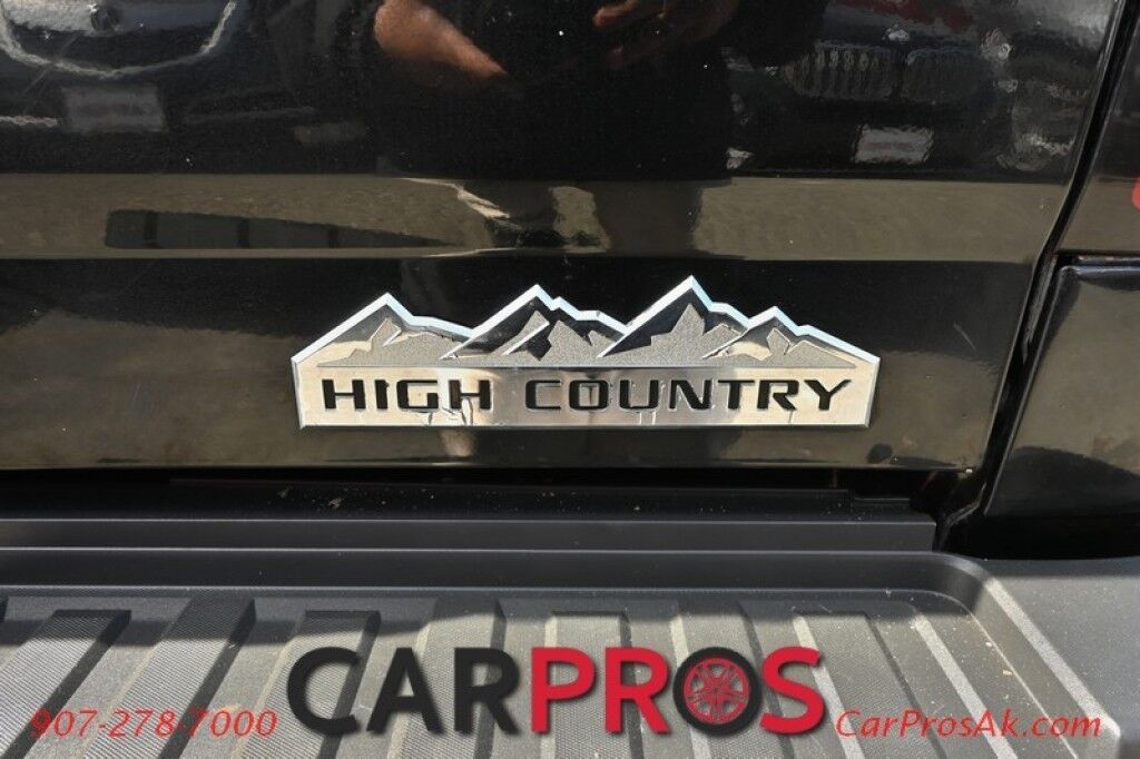 2016 Chevrolet Silverado 3500HD High Country - 4X4 -Dually - Crew Cab - 6.6L Duramax - Auto Start - Heated & Cooled Leather Seats - Heated Steering Wheel - Bose Speaker - Sunroof - Navigation - Reverse Camera - Rear Entertainment System - Tow Pkg Anchorage AK