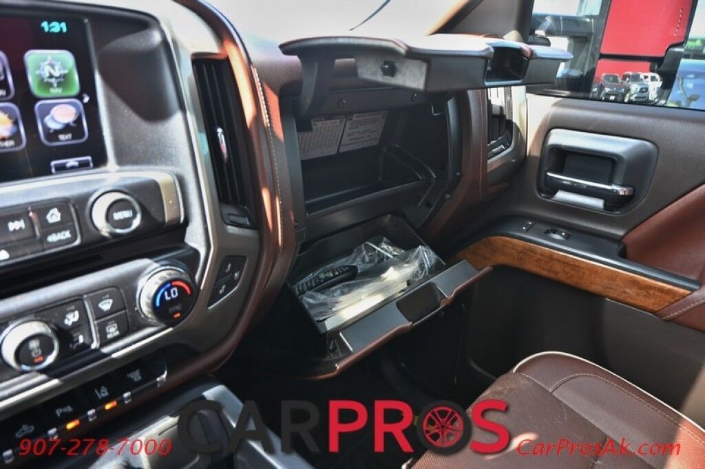 2016 Chevrolet Silverado 3500HD High Country - 4X4 -Dually - Crew Cab - 6.6L Duramax - Auto Start - Heated & Cooled Leather Seats - Heated Steering Wheel - Bose Speaker - Sunroof - Navigation - Reverse Camera - Rear Entertainment System - Tow Pkg Anchorage AK