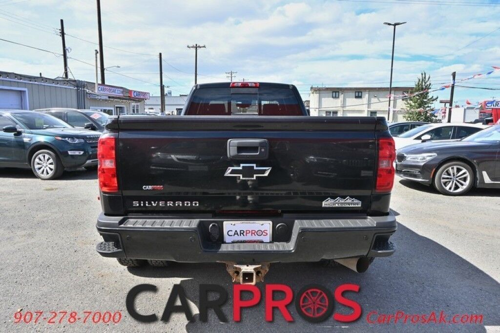 2016 Chevrolet Silverado 3500HD High Country - 4X4 -Dually - Crew Cab - 6.6L Duramax - Auto Start - Heated & Cooled Leather Seats - Heated Steering Wheel - Bose Speaker - Sunroof - Navigation - Reverse Camera - Rear Entertainment System - Tow Pkg Anchorage AK