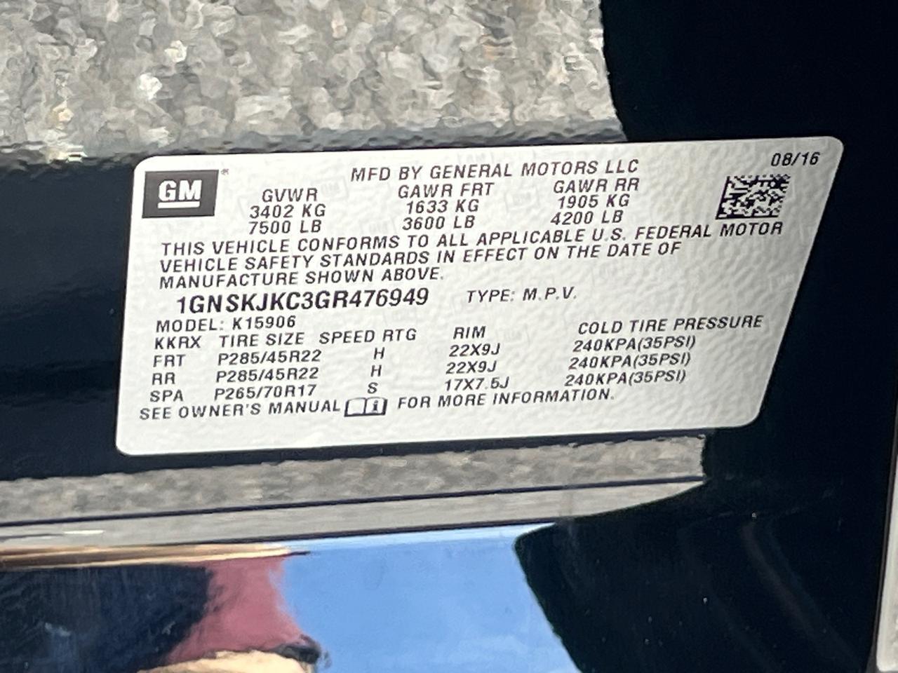 2016 Chevrolet Suburban LTZ Hagerstown MD