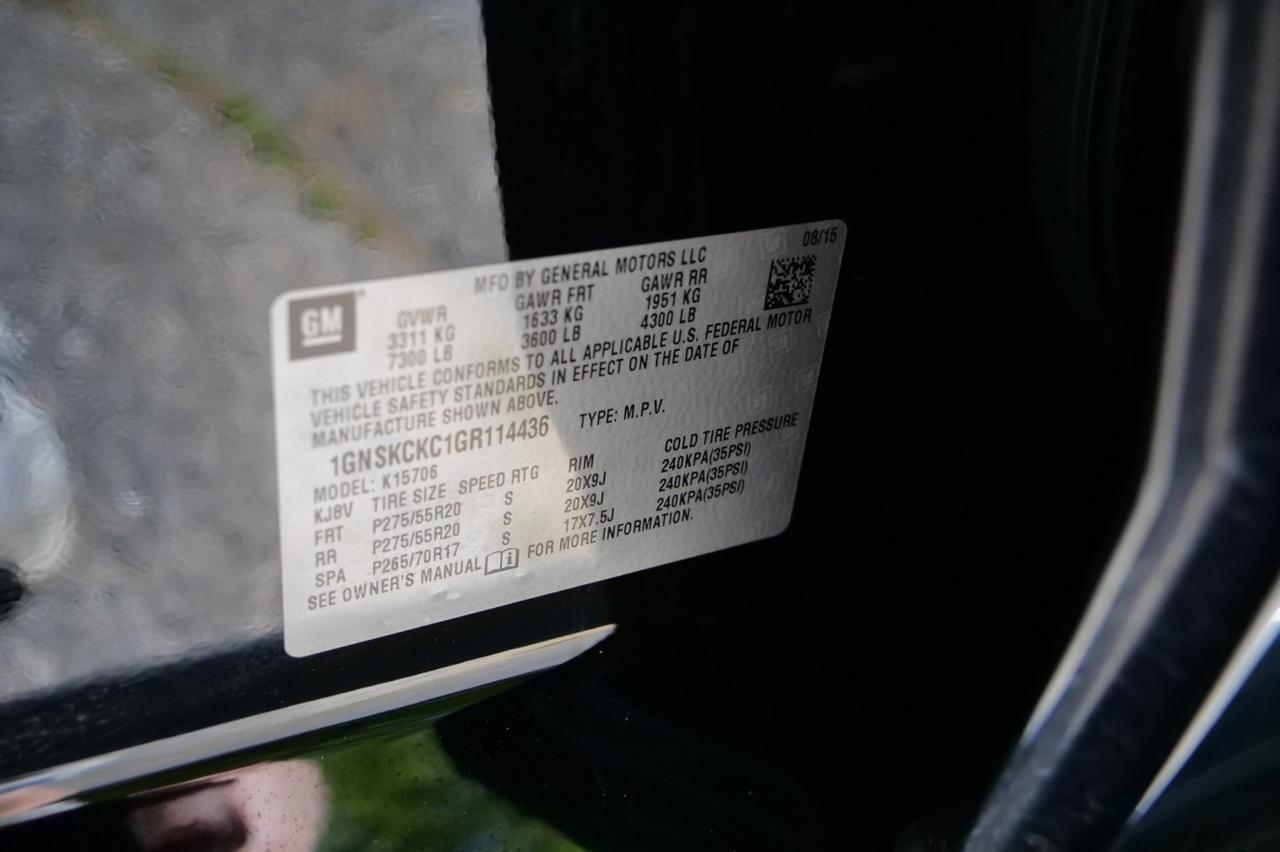 2016 Chevrolet Tahoe LTZ 4WD / Rear Entertainment / 5.3L V8! Lincolnton NC