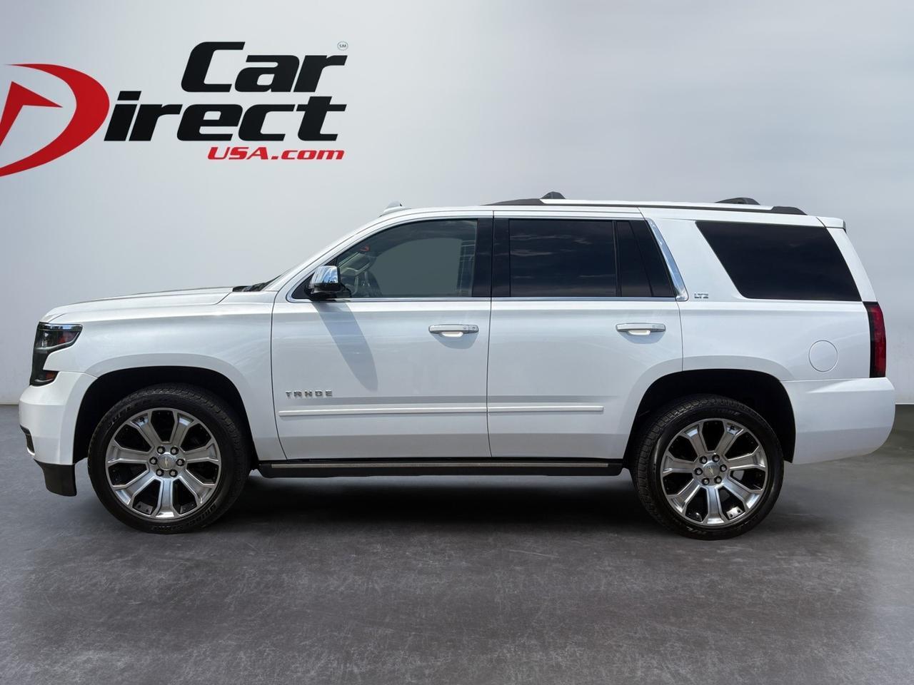 2016 Chevrolet Tahoe LTZ, ROOF RACKS, BLIND SPOT ALERT, LANE KEEP ASSIST, POWER LIFTGATE, REMOTE START, APPLE CARPLAY/ANDROID AUTO, HEATED STEERING WHEEL & SEATS, HEADS-UP DISPLAY, FORWARD COLLISION ALERT, LOW MILES, 1 OWNER, TIME TO RIDE IN A TAHOE! Virginia Beach VA