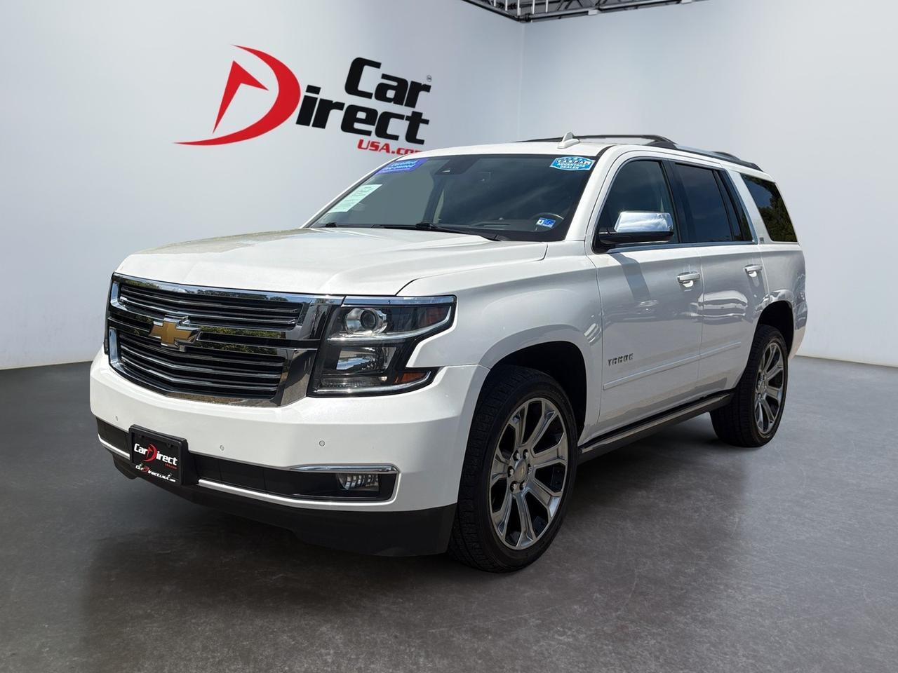2016 Chevrolet Tahoe LTZ, ROOF RACKS, BLIND SPOT ALERT, LANE KEEP ASSIST, POWER LIFTGATE, REMOTE START, APPLE CARPLAY/ANDROID AUTO, HEATED STEERING WHEEL & SEATS, HEADS-UP DISPLAY, FORWARD COLLISION ALERT, LOW MILES, 1 OWNER, TIME TO RIDE IN A TAHOE! Virginia Beach VA