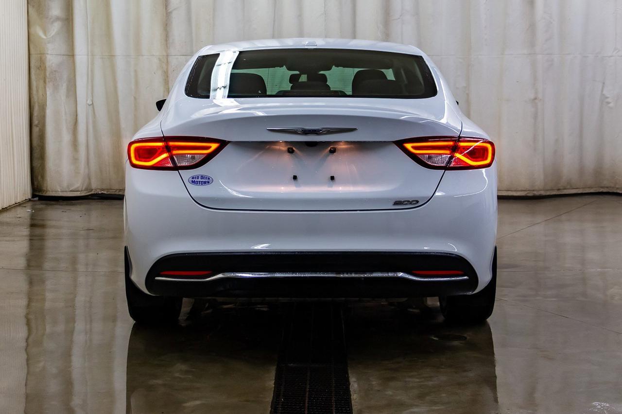 2016 Chrysler 200 Limited BCam Heated Seats Red Deer AB