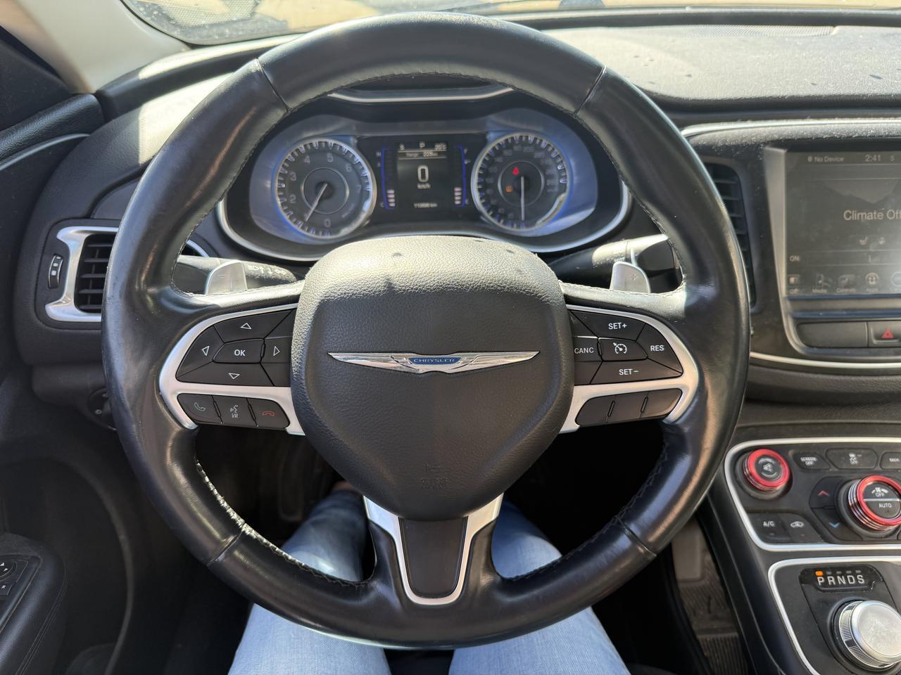 2016 Chrysler 200 Limited FWD Sedan | V6 Engine | Gloss Black | Sunroof | Touchscreen | Remote Start | Backup Camera Redwater AB