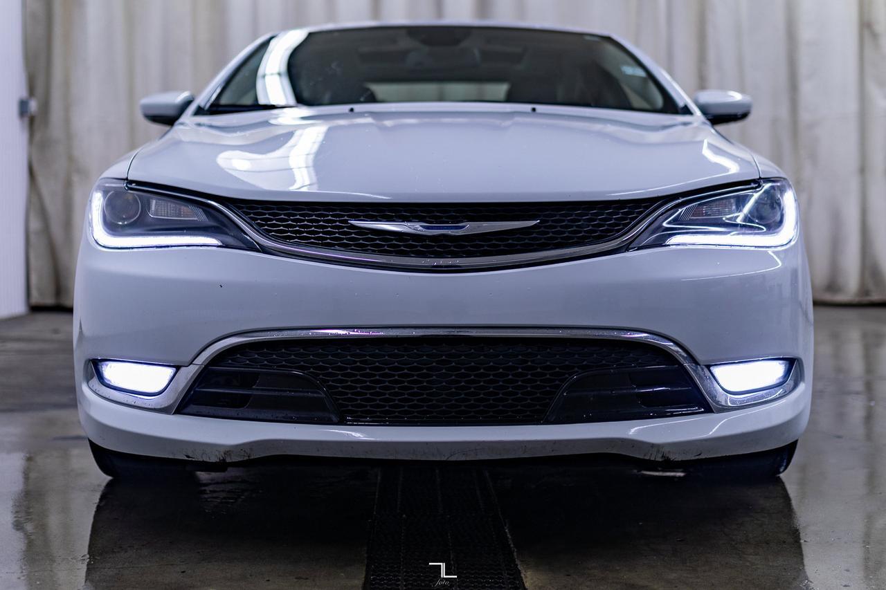 2016 Chrysler 200C Leather Roof Nav BCam Red Deer AB