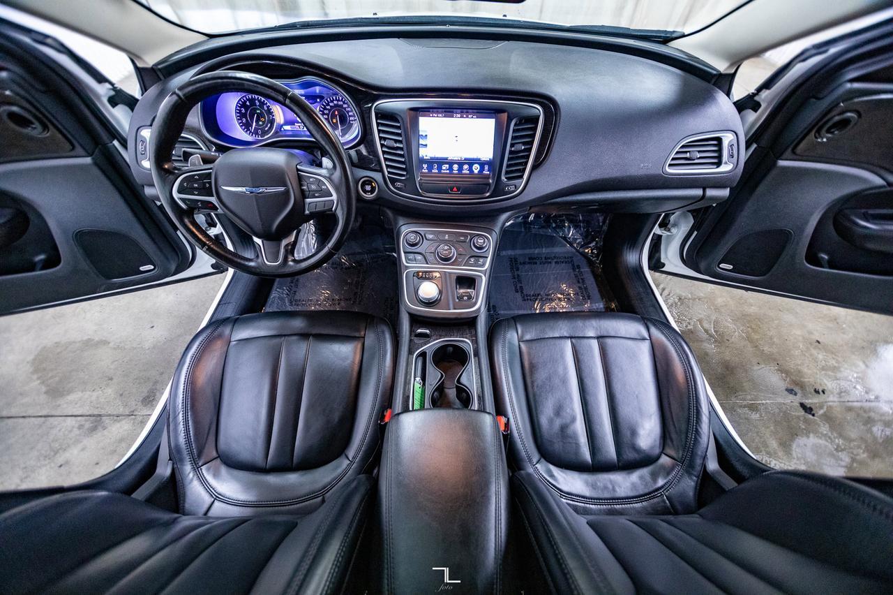 2016 Chrysler 200C Leather Roof Nav BCam Red Deer AB