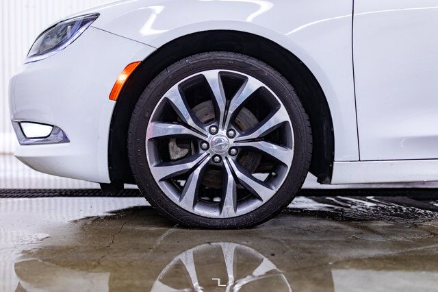 2016 Chrysler 200C Leather Roof Nav BCam Red Deer AB