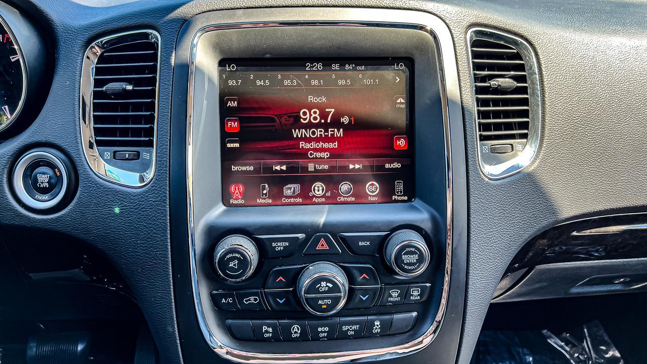 2016 DODGE DURANGO LIMITED AWD, LEATHER HEATED SEATS, 3RD ROW SEATING