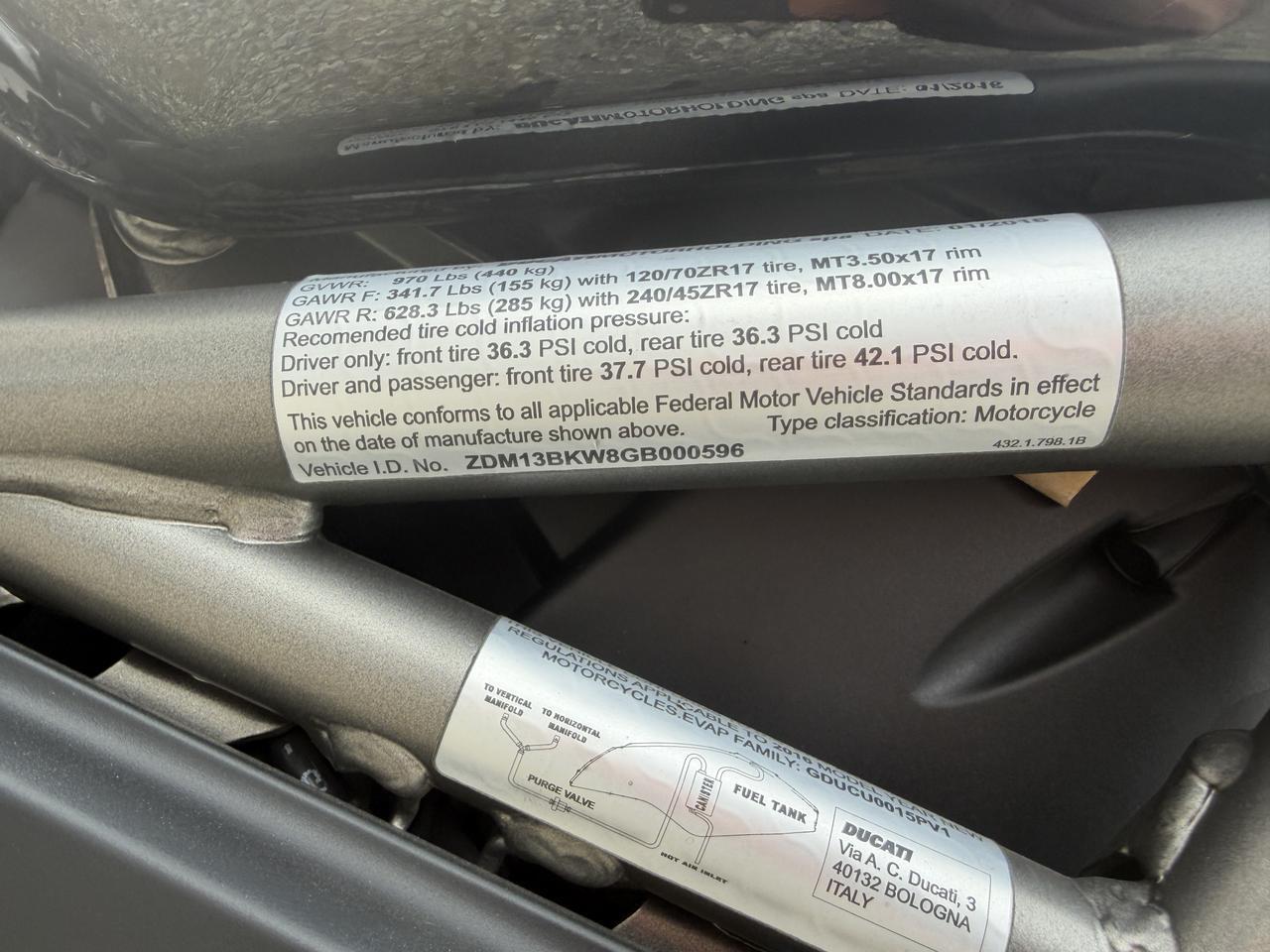 2016 DUCATI XDIAVEL S Connellsville PA