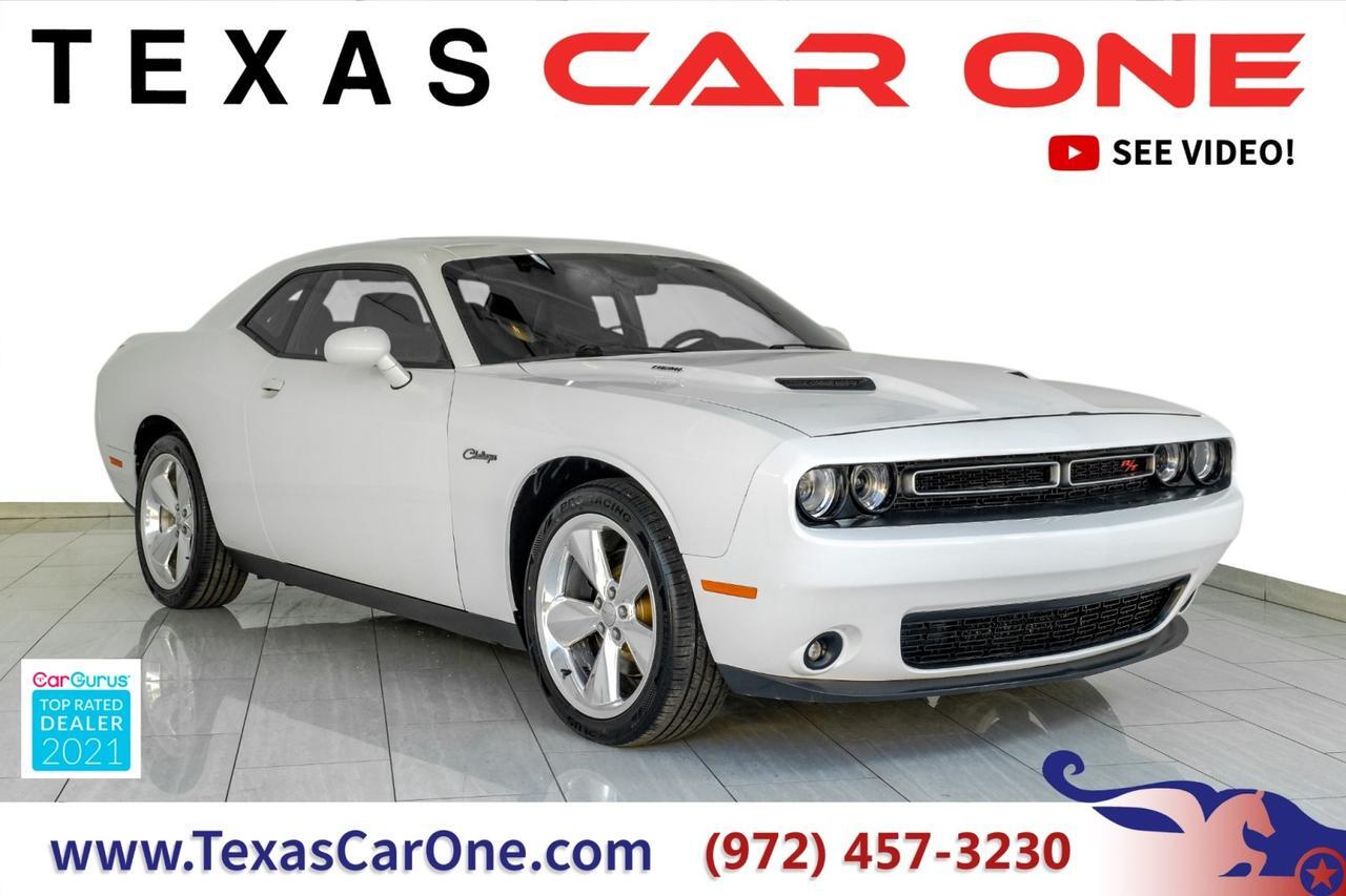 2016 Dodge Challenger R/T PLUS AUTOMATIC 5.7L HEMI NAVIGATION SUNROOF LEATHER SEATS RE