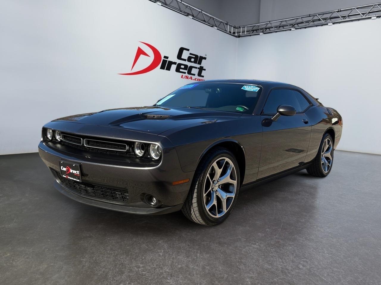 2016 Dodge Challenger R/T Plus, MT TRANSMISSION, SPORT MODE, PUSH BUTTON START, HEATED STEERING WHEEL & SEATS, APPLE CARPLAY/ANDROID AUTO, BLIND SPOT ALERT, ALPINE SOUND SYSTEM, ONLY 84K MILES, CHALLENGE THE ROAD!