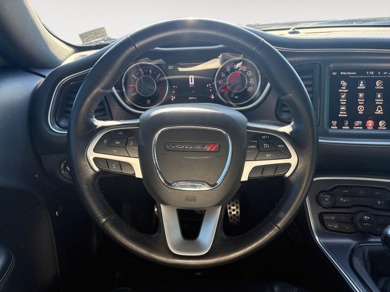 2016 Dodge Challenger R/T Plus, MT TRANSMISSION, SPORT MODE, PUSH BUTTON START, HEATED STEERING WHEEL & SEATS, APPLE CARPLAY/ANDROID AUTO, BLIND SPOT ALERT, ALPINE SOUND SYSTEM, ONLY 84K MILES, CHALLENGE THE ROAD! Virginia Beach VA