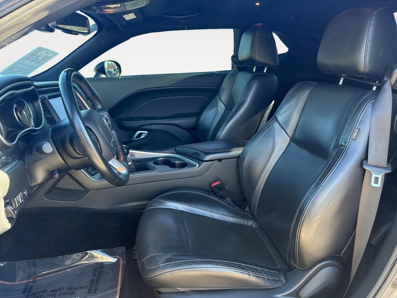 2016 Dodge Challenger R/T Plus, MT TRANSMISSION, SPORT MODE, PUSH BUTTON START, HEATED STEERING WHEEL & SEATS, APPLE CARPLAY/ANDROID AUTO, BLIND SPOT ALERT, ALPINE SOUND SYSTEM, ONLY 84K MILES, CHALLENGE THE ROAD!