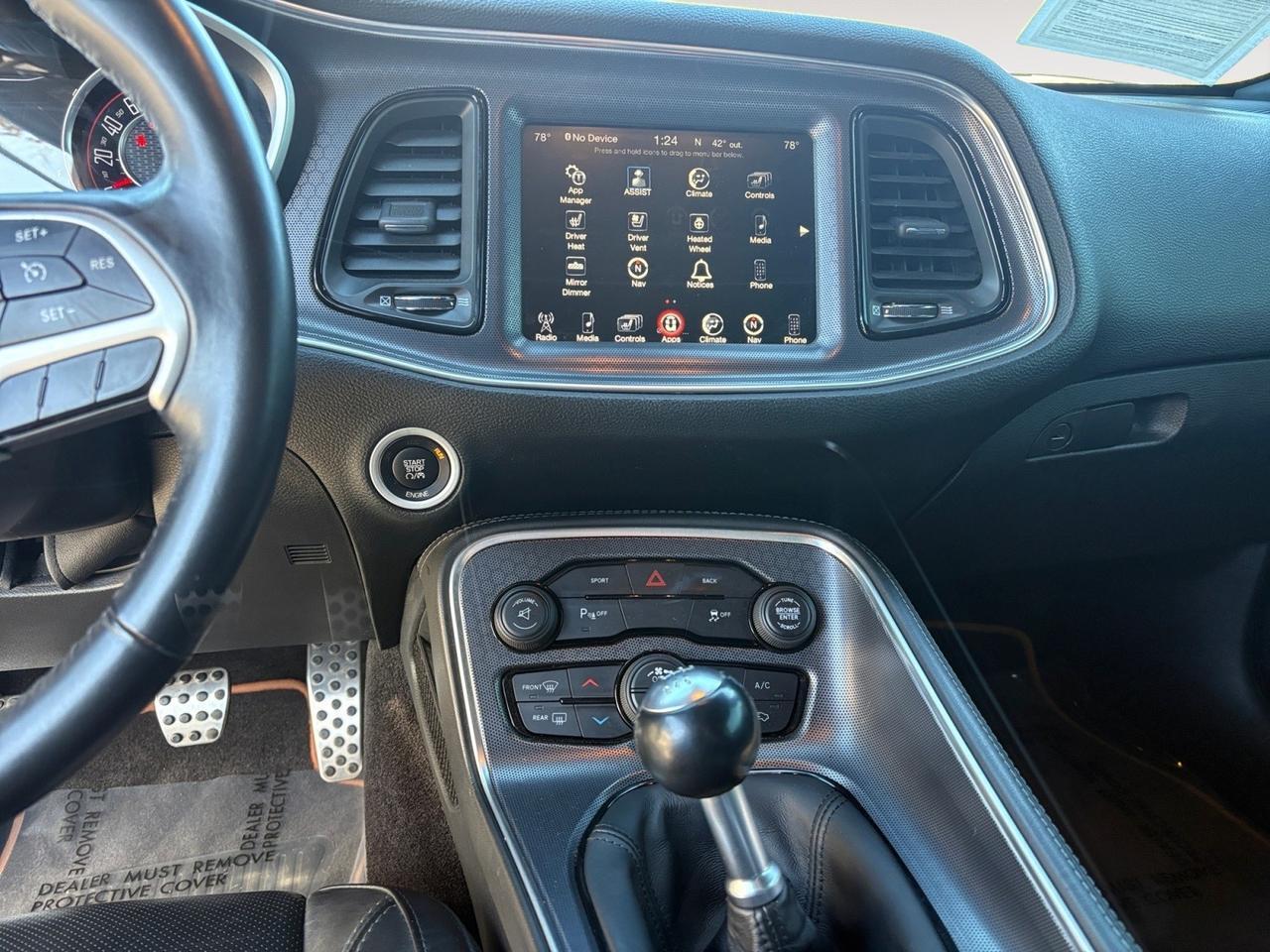 2016 Dodge Challenger R/T Plus, MT TRANSMISSION, SPORT MODE, PUSH BUTTON START, HEATED STEERING WHEEL & SEATS, APPLE CARPLAY/ANDROID AUTO, BLIND SPOT ALERT, ALPINE SOUND SYSTEM, ONLY 84K MILES, CHALLENGE THE ROAD! Virginia Beach VA