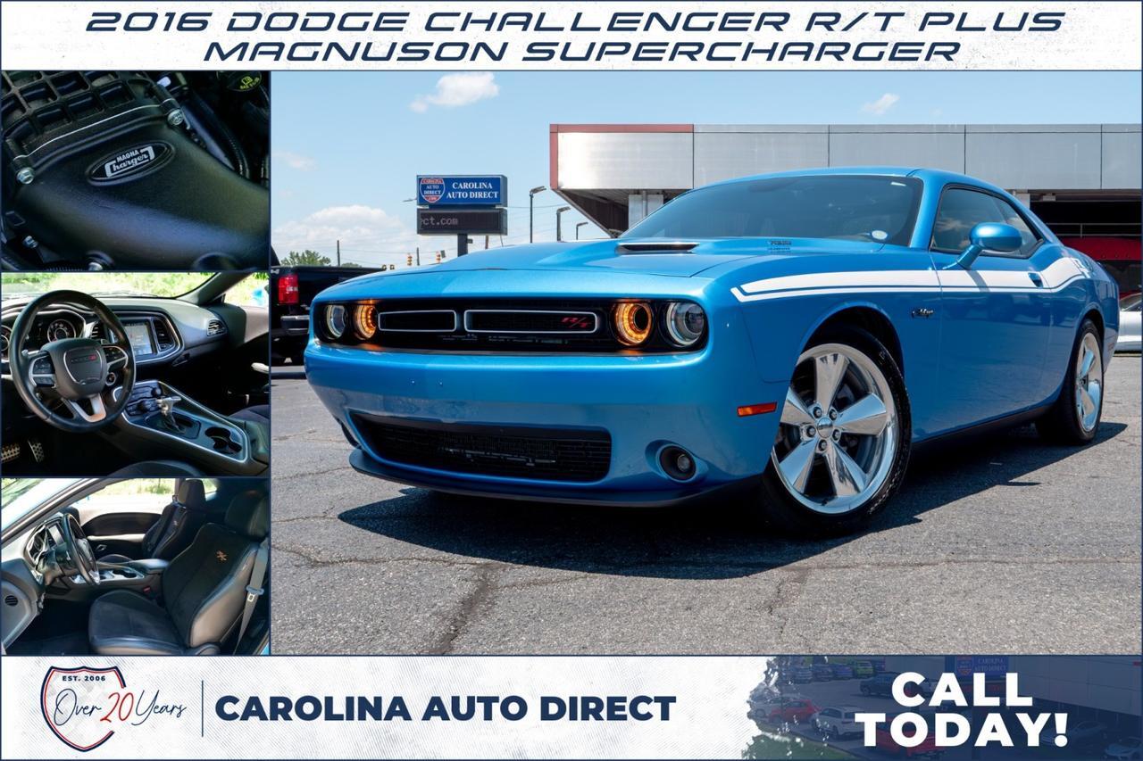 2016 Dodge Challenger R/T Plus / Magnuson Supercharger / Super Track Pak!