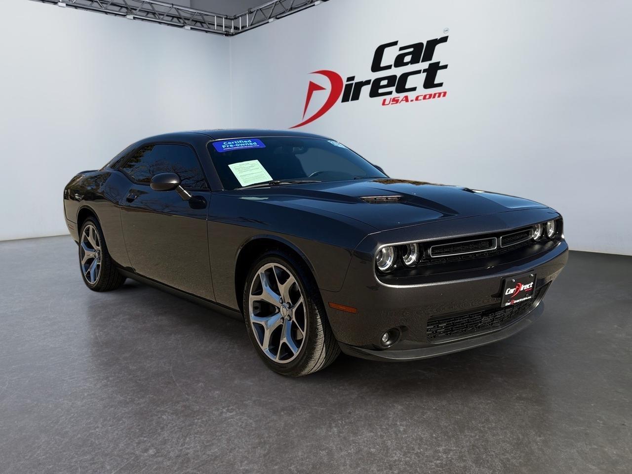 2016 Dodge Challenger R/T Plus, SPORT MODE, PUSH BUTTON START, HEATED STEERING WHEEL & SEATS, APPLE CARPLAY/ANDROID AUTO, BLIND SPOT ALERT, ALPINE SOUND SYSTEM, ONLY 84K MILES, CHALLENGE THE ROAD! Virginia Beach VA