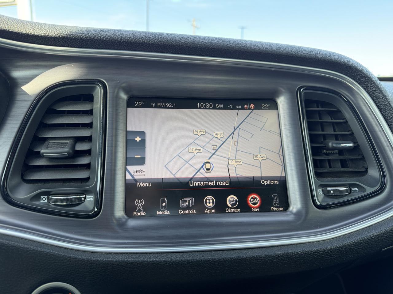 2016 Dodge Challenger RT Shaker | HEMI V8 | NAV | Heated Vented Seats | ParkSense | Bluetooth | Keyless Entry Redwater AB