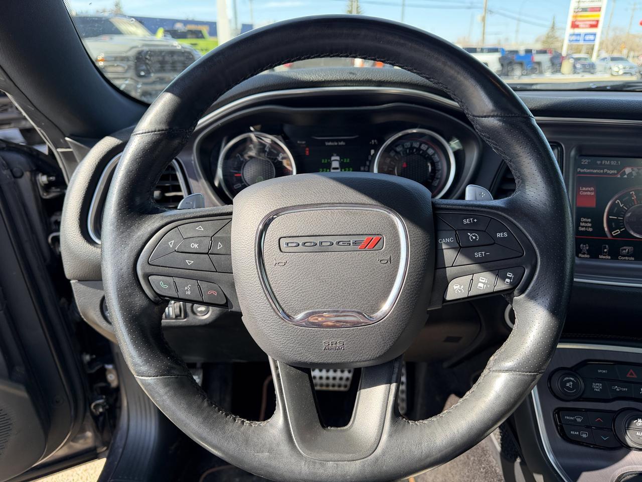 2016 Dodge Challenger RT Shaker | HEMI V8 | NAV | Heated Vented Seats | ParkSense | Bluetooth | Keyless Entry Redwater AB