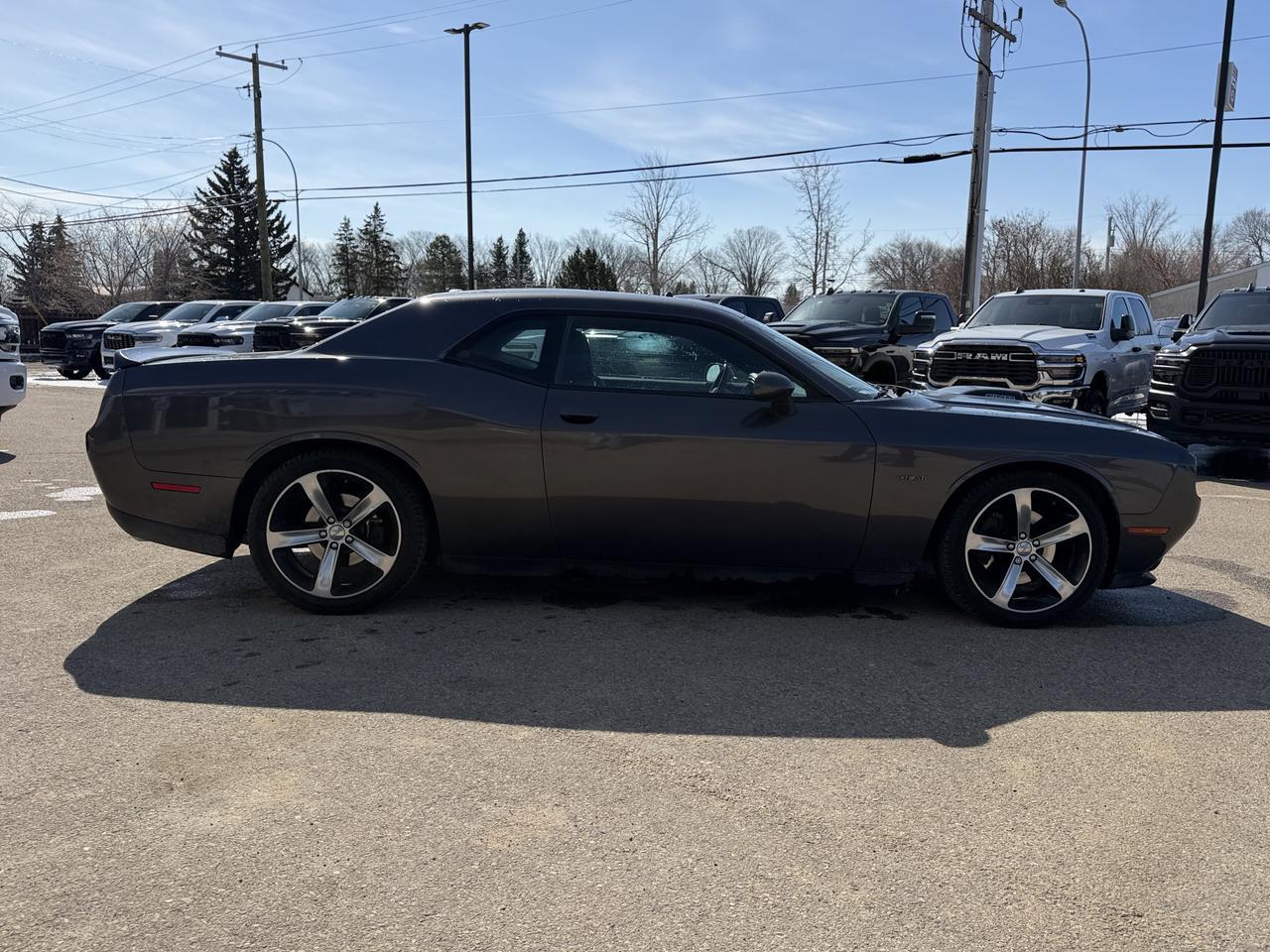 2016 Dodge Challenger RT Shaker | HEMI V8 | NAV | Heated Vented Seats | ParkSense | Bluetooth | Keyless Entry Redwater AB