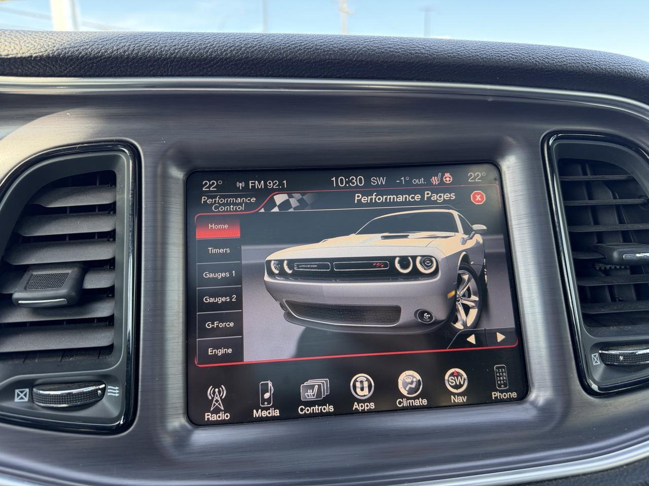 2016 Dodge Challenger RT Shaker | Leather | Heated & Vented Seats | Sun Roof | Harman/Kardon Audio | Nav Redwater AB