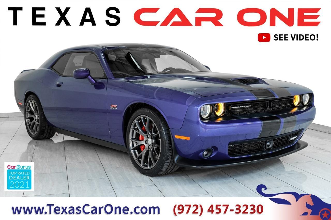 2016 Dodge Challenger SRT 392 HEMI BLIND SPOT NAVIGATION LEATHER SEATS REAR CAMERA KEYLESS START HARMAN KARDON Carrollton TX