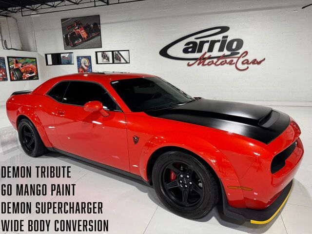 2016 Dodge Challenger SRT Hellcat DEMON TRIBUTE! Go Mango paint, wide body conversion, harman/kardon audio AND MORE!! Fort Lauderdale FL