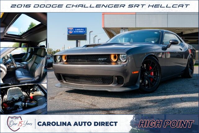 2016 Dodge Challenger SRT Hellcat / Supercharged 6.2L V8 / ONLY 17K MILES! High Point NC