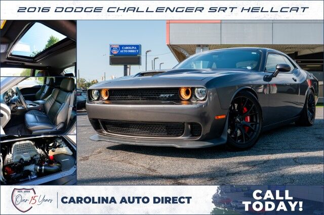 2016 Dodge Challenger SRT Hellcat / Supercharged 6.2L V8 / ONLY 17K MILES! High Point NC