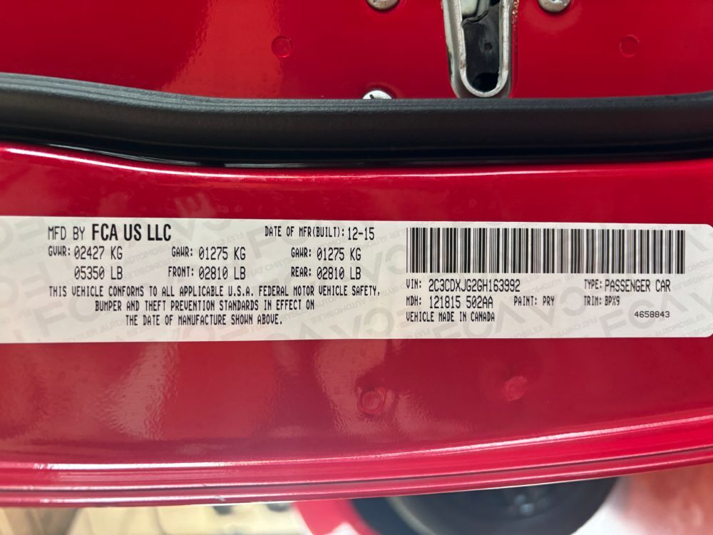 2016 Dodge Charger SXT Franklin OH