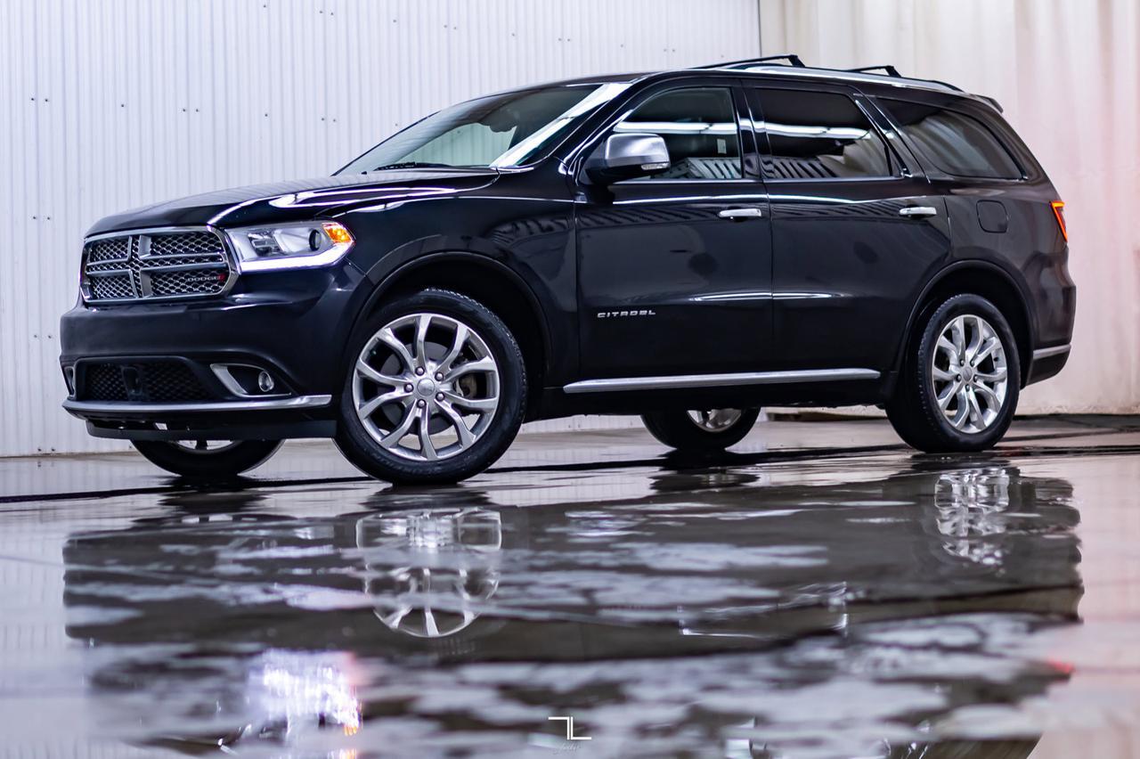 2016 Dodge Durango AWD Citadel HEMI Leather Roof Nav Red Deer AB