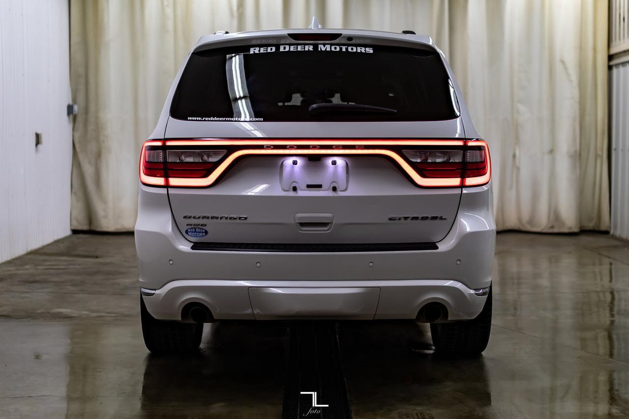 2016 Dodge Durango AWD Citadel Leather Roof Nav BCam Red Deer AB